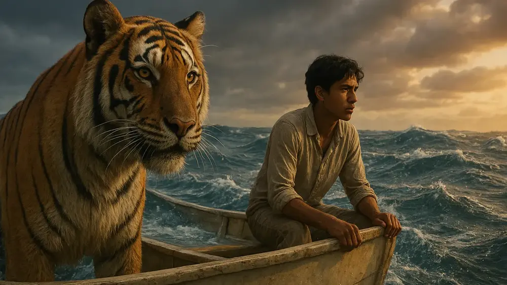 As Aventuras de Pi: Tigre, Mar e a Luta Desesperada Pela Vida!