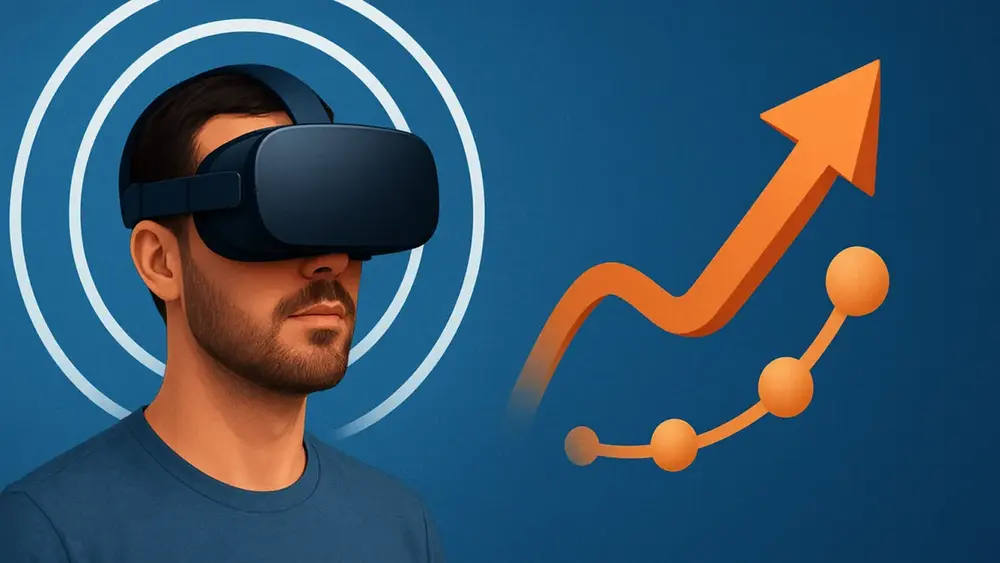 Áudio espacial imersivo com rastreamento de movimento 3D