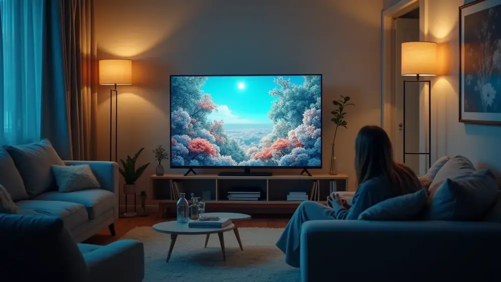 Como o IPTV se integra com assistentes de voz e smart home