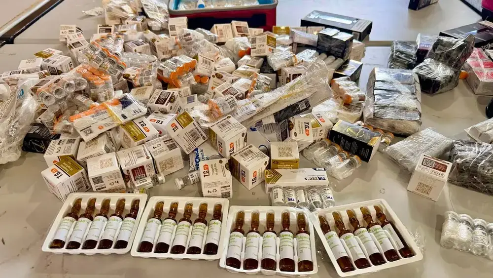 Contrabando de canetas emagrecedoras explode 1.000% em Foz do Iguaçu