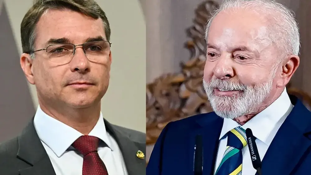 Lula lidera com 41%, Flávio Bolsonaro tem 36%, aponta Nexus/BTG