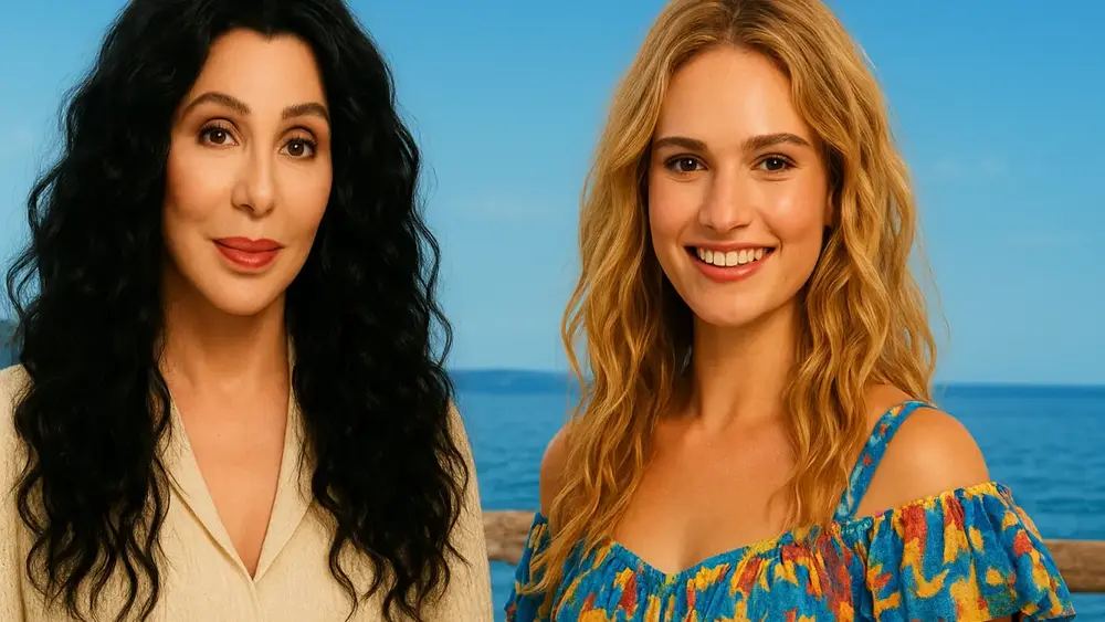 Mamma Mia Here We Go Again Ol Parker Cher Lily James