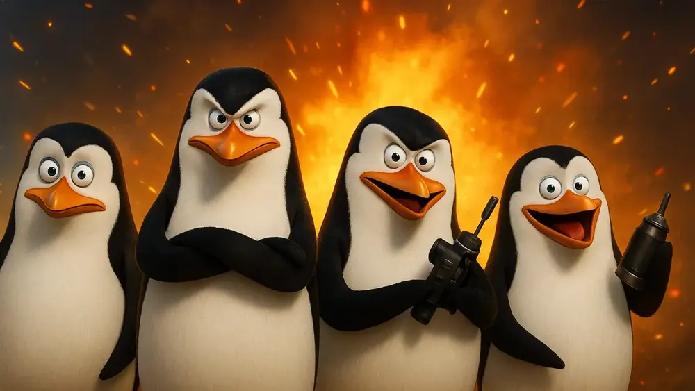 Pinguins de Madagascar: Espionagem, Muita Ação e Humor!