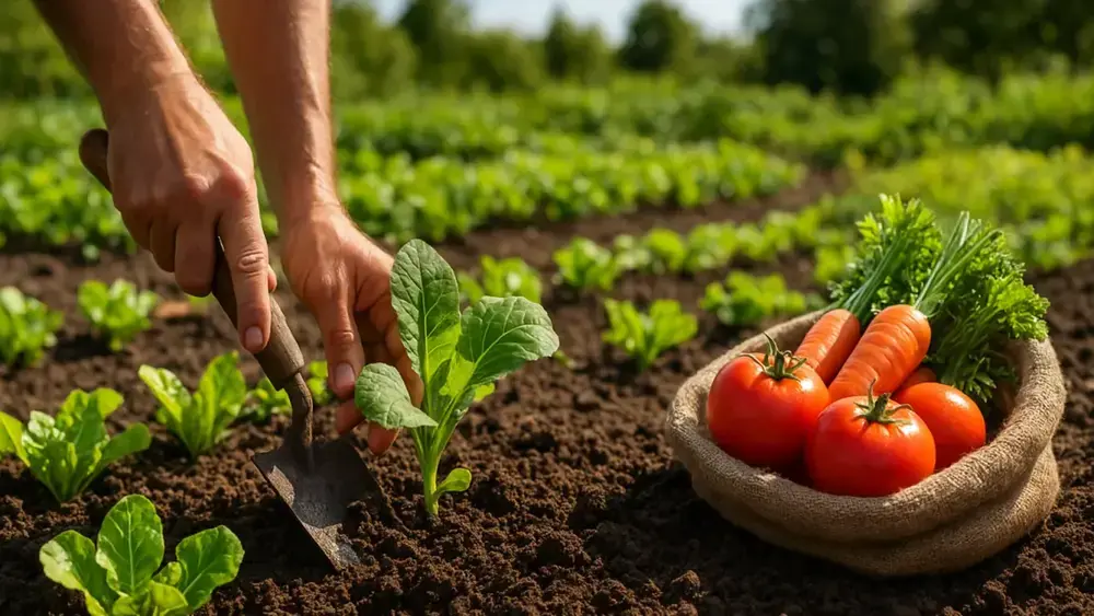 Sonhar com horta: crescimento, trabalho e recompensas