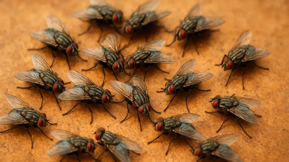 Sonhar com muitas moscas juntas: significado e alertas