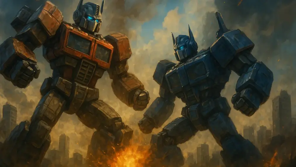 Transformers: Robôs gigantes e a batalha que salvou a Terra da destruição!