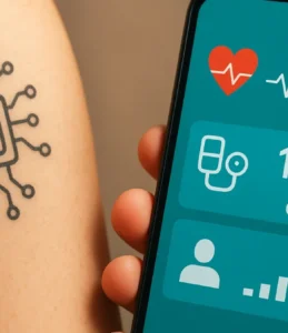 Biotattoos digitais para monitoramento de saúde