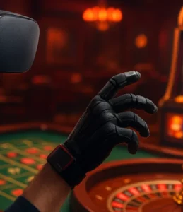 Cassinos VR com ambientes imersivos e feedback tátil