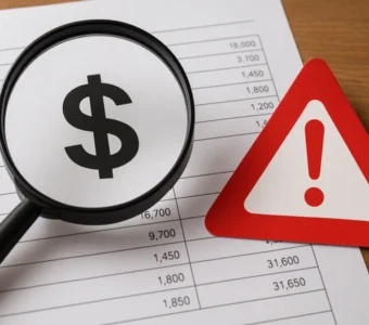 Como descobrir custos extras não incluídos orçamento oficial