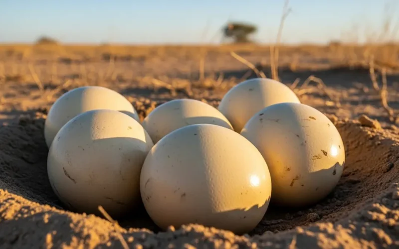 Por que ovos de avestruz têm casca tão resistente