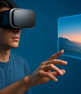 Realidade estendida XR com experiências imersivas