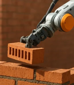 Robôs SAM para assentamento automatizado de tijolos