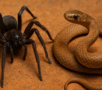 Sonhar com aranha e cobra: medos, ciclos e proteção