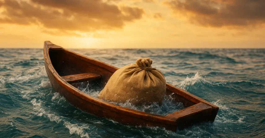 Sonhar com canoa alagando: sobrecarga e autoconfiança