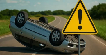 Sonhar com carro capotando: virada brusca e atenção
