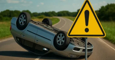 Sonhar com carro capotando: virada brusca e atenção