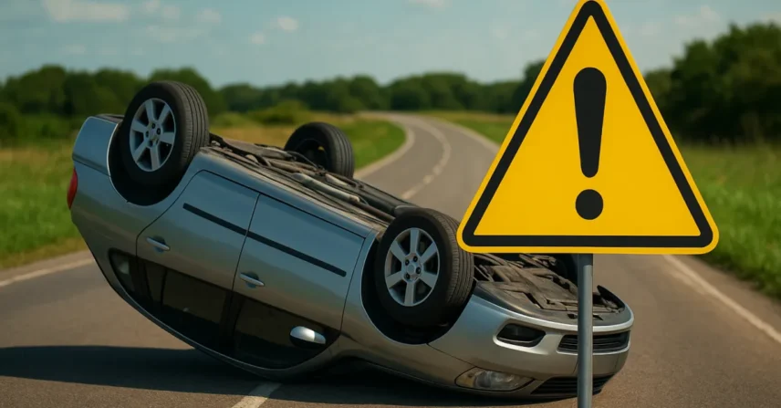 Sonhar com carro capotando: virada brusca e atenção Sonhar com carro capotando: virada brusca e atenção