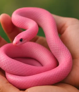 Sonhar com cobra rosa: afeto, cuidado e transformações