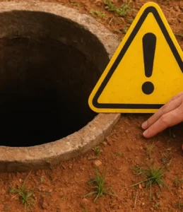 Sonhar com fossa aberta: limpeza emocional e alertas
