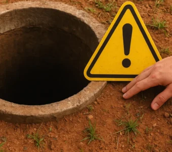 Sonhar com fossa aberta: limpeza emocional e alertas