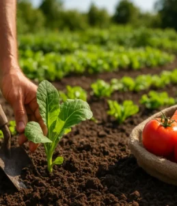 Sonhar com horta: crescimento, trabalho e recompensas