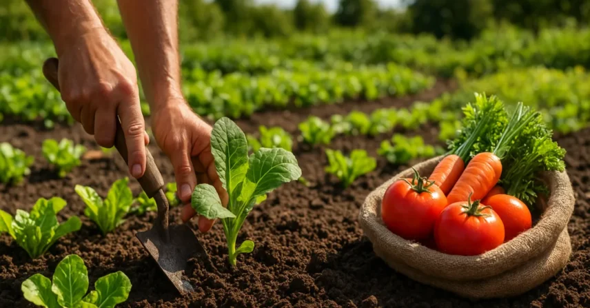 Sonhar com horta: crescimento, trabalho e recompensas