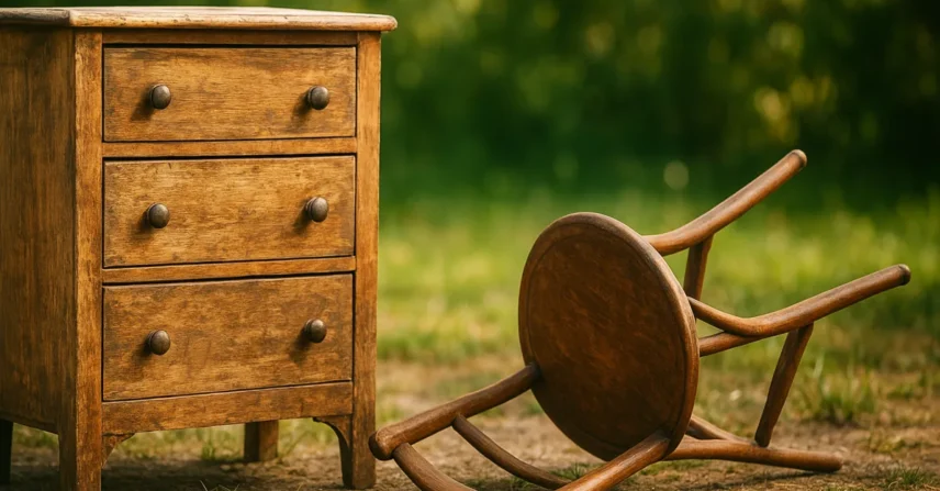 Sonhar com móveis velho: desapego, história e renovação