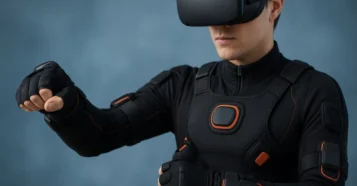 Ternos hápticos corporais para jogos VR com feedback tátil