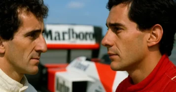 Alain Prost Ayrton Senna rivalidade histórica McLaren anos 80
