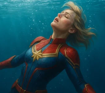 Capitã Marvel: Carol Danvers e sua queda misteriosa no oceano