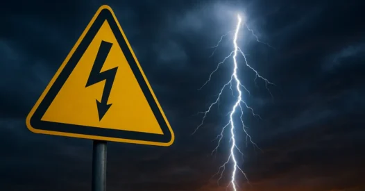 Como criam relâmpagos em suspense?