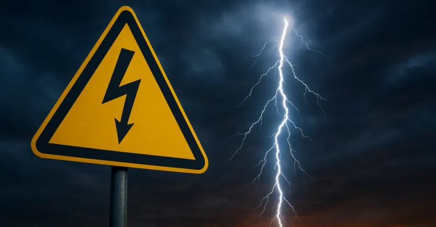 Como criam relâmpagos em suspense?