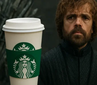 Erro Épico: Copo de Starbucks em Game of Thrones?