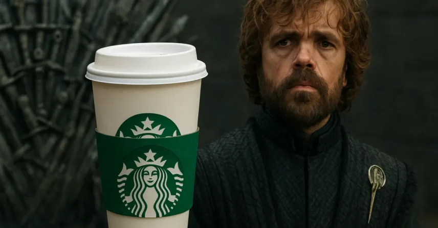 Erro Épico: Copo de Starbucks em Game of Thrones?
