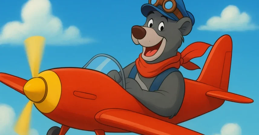 Esquadrilha Parafuso (1990): Baloo e Suas Aventuras Aéreas!
