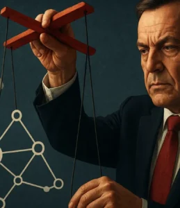 Filmes sobre políticos manipulando serviços de inteligência