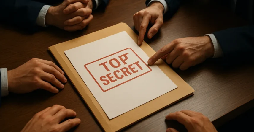 Filmes sobre reuniões secretas entre chefes de governo