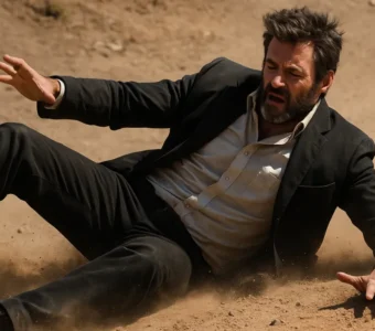 Hugh Jackman sofreu queda em Logan?
