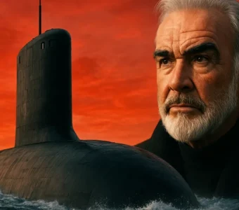 Hunt for Red October de John McTiernan Sean Connery submarino