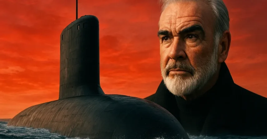 Hunt for Red October de John McTiernan Sean Connery submarino