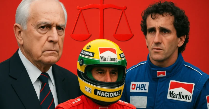 Jean-Marie Balestre FIA Senna polêmica regulador Prost 1989