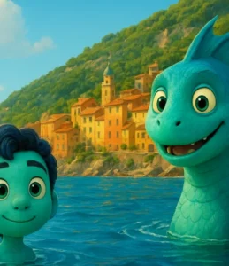 Luca da Pixar Enrico Casarosa monstros marinhos Itália Riviera