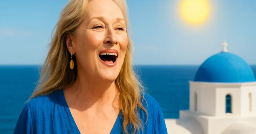 Mamma Mia!: Meryl Streep Canta ABBA e o Sol Brilha na Grécia!