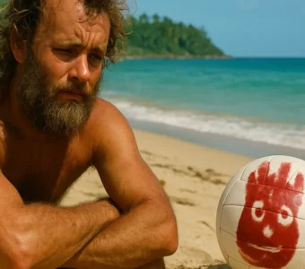 Náufrago Robert Zemeckis Tom Hanks ilha deserta Wilson sobrevivência