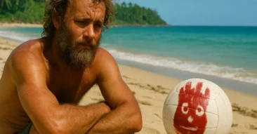 Náufrago Robert Zemeckis Tom Hanks ilha deserta Wilson sobrevivência