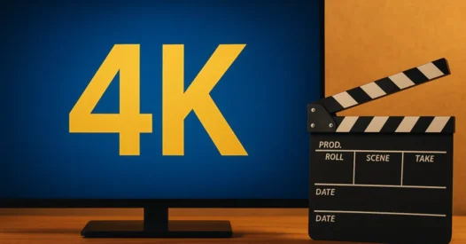 Qual foi o primeiro filme 4K lançado?