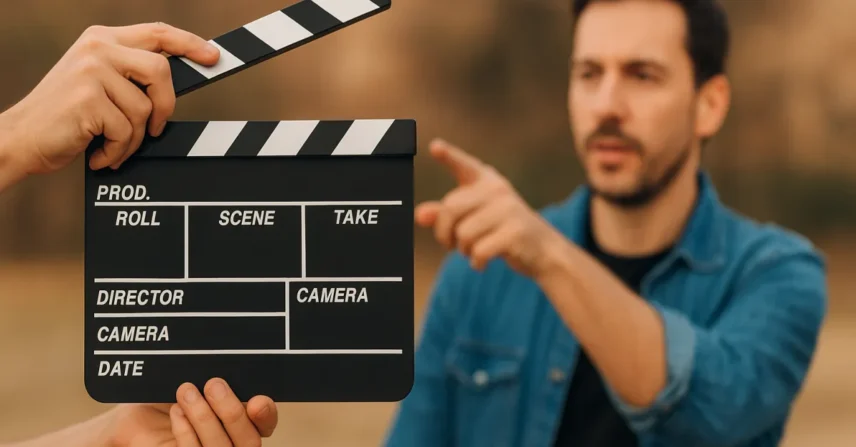 Quem dirige sem usar claquete no set?