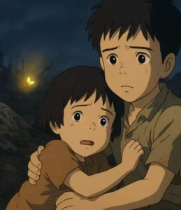 Túmulo Vagalumes Isao Takahata Ghibli irmãos guerra tragédia