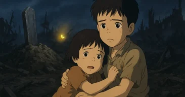 Túmulo Vagalumes Isao Takahata Ghibli irmãos guerra tragédia