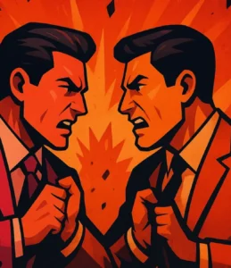 Cães de Aluguel: Pink e Orange em Caos Violento Pós-Assalto